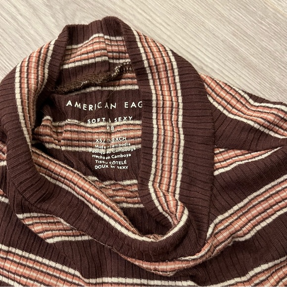 American Eagle Striped Shirt - Picture 2 of 2